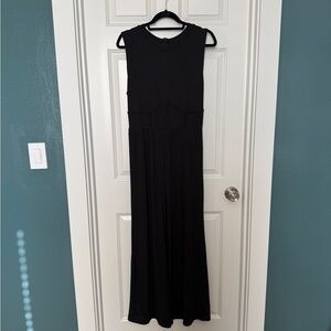 Cider Black Wide Leg Jumpsuit